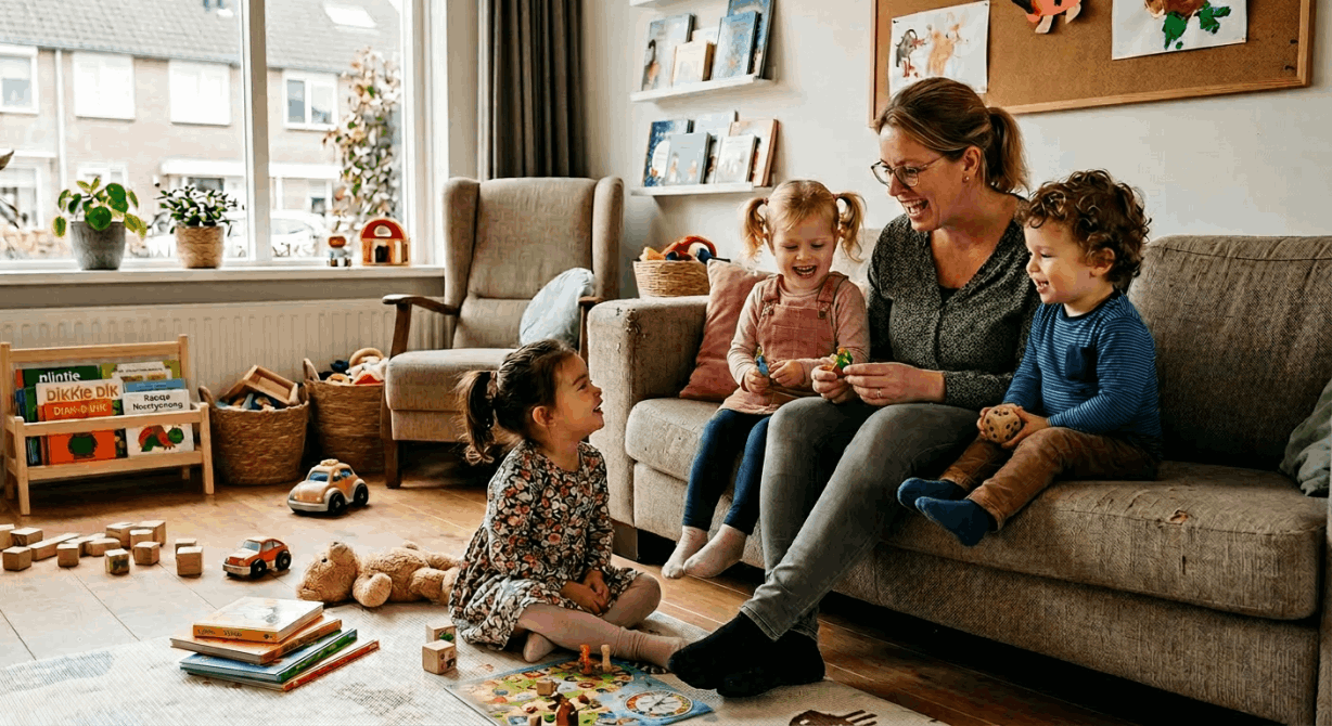 Afbeelding - Fijn binnen spelen